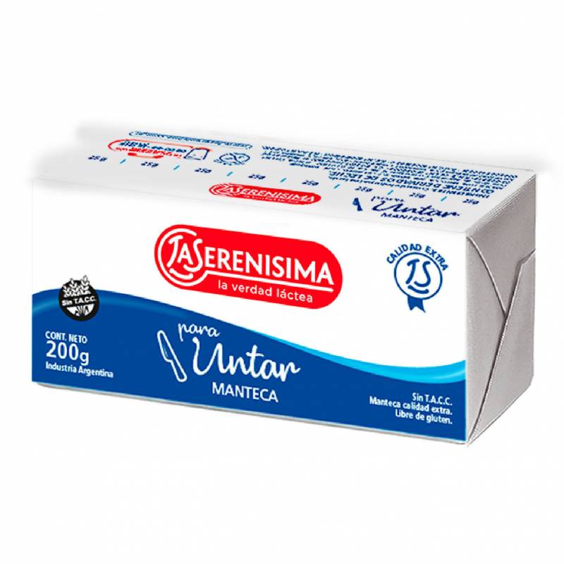 MANTECA LA SERENISIMA 200 OFERTA